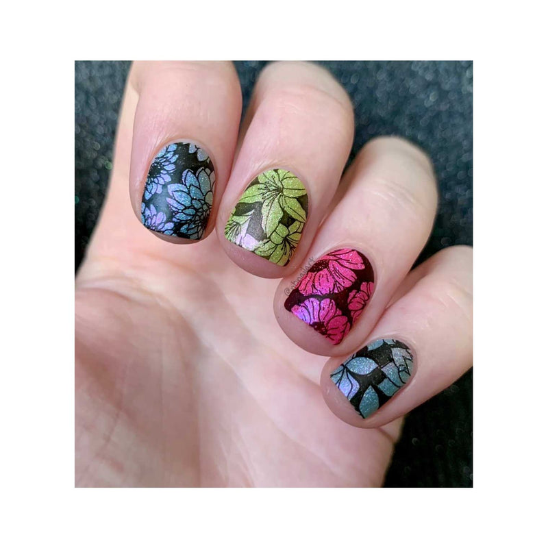 UberChic Beauty Secret Garden-02 Stamping Plate