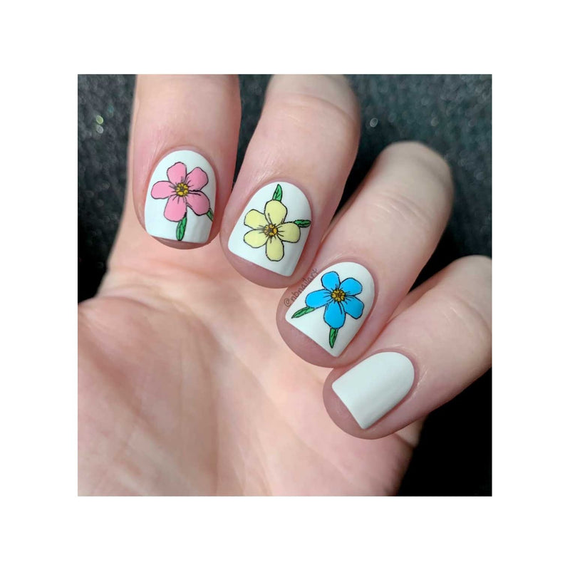 UberChic Beauty Secret Garden-02 Stamping Plate