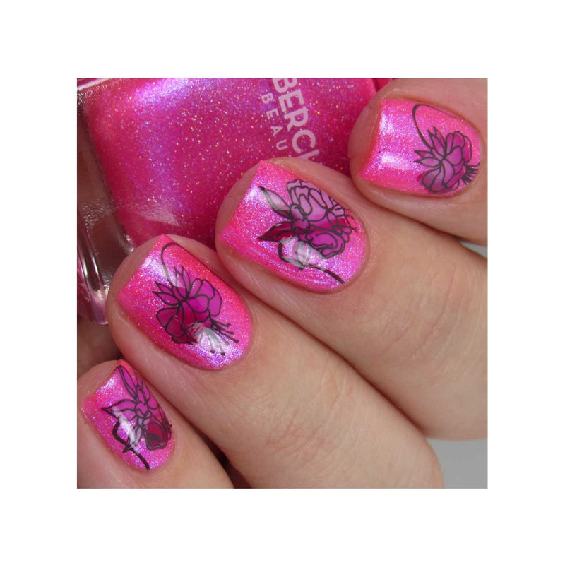 UberChic Beauty Secret Garden-02 Stamping Plate
