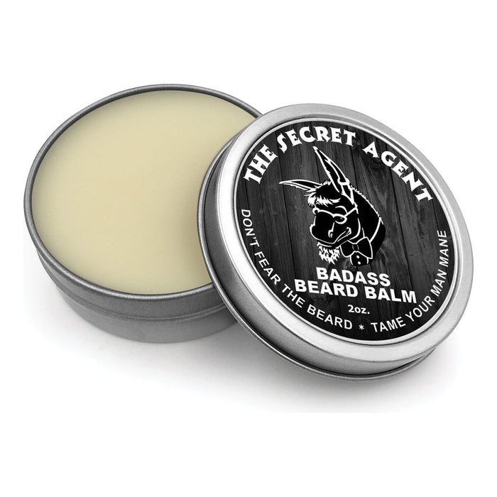 Badass Beard Care The Secret Agent Beard Balm