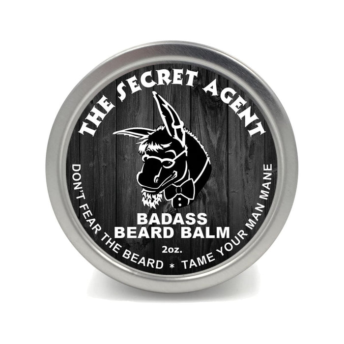 Badass Beard Care The Secret Agent Beard Balm