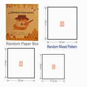 SmartPursue™ Eco-Friendly Reusable Food Wraps beeswax food wraps