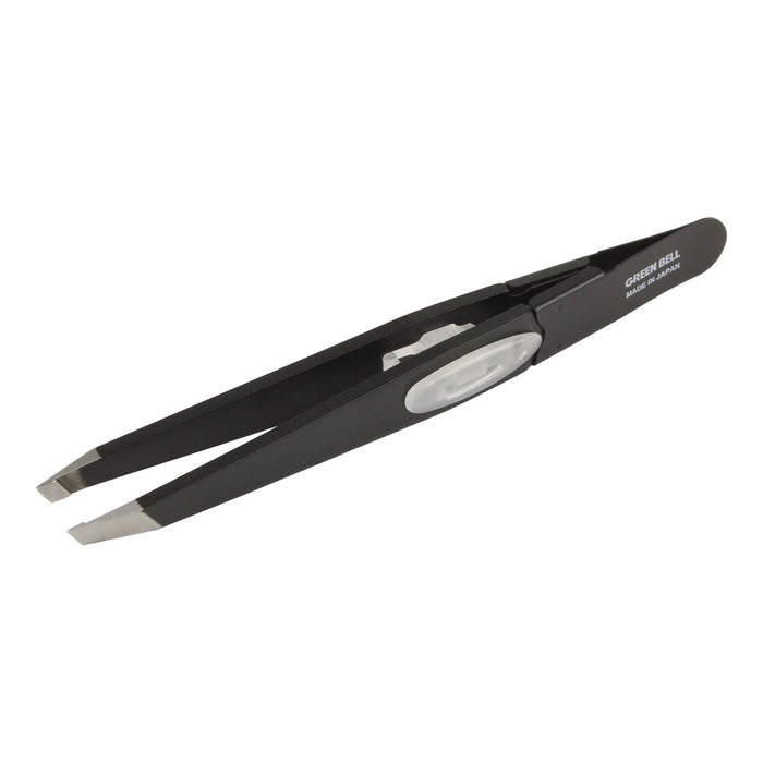 Seki Edge Amazing Tweezer Slant Tip, Black SS-518