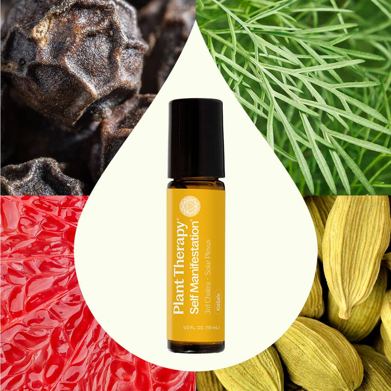 Plant Therapy Self Manifestation (Solar Plexus Chakra) Essential Oil Pre-Diluted Roll-On Essential Oil