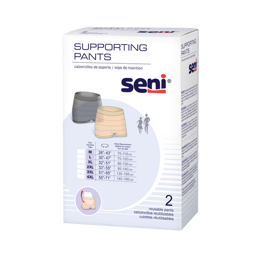 Seni Seni Active Super Supporting Adult Pull-Up Diaper Pants, XL Size (2 Packs of 16, 32 Count Total) Incontinence Aids