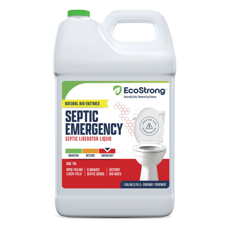 EcoStrong Septic Liberator Drain & Septic > Septic System Emergencies