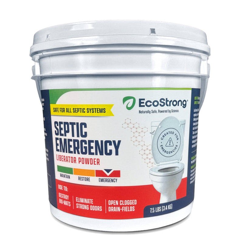 EcoStrong Septic Liberator Drain & Septic > Septic System Emergencies