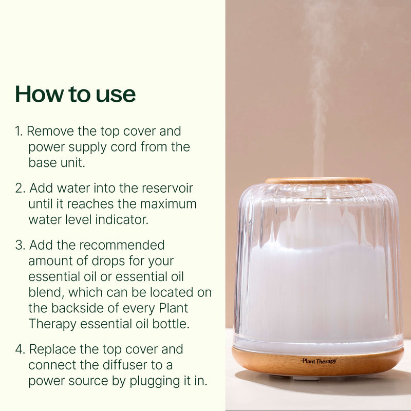Plant Therapy Serenity Glass Diffuser Diffuser