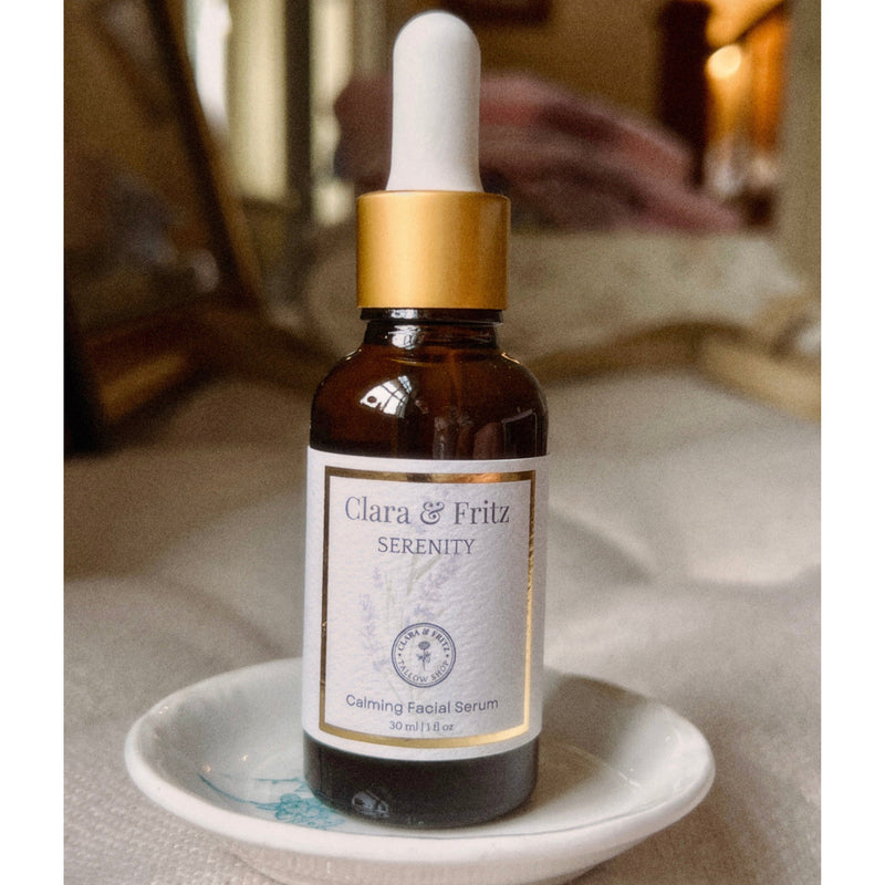 Clara & Fritz Tallow Shop Serenity Clear Complexion Facial Serum Serum or Oil Dark Gray