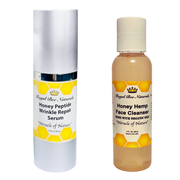 Honey Bee SUPER SPECIAL SALE Choice of Serum and Cleanser Pack Beauty