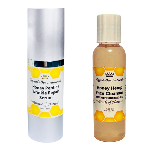 Honey Bee SUPER SPECIAL SALE Choice of Serum and Cleanser Pack Beauty