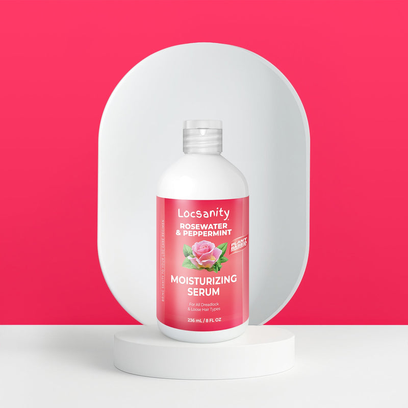 Locsanity Rosewater Peppermint Deep Moisturizing and Nourishing Serum Locking & Tightening & Moisturizing