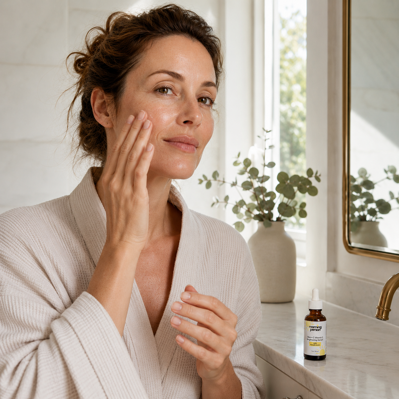 Morning Person Beauty Stem-C Vitamin C Brightening Serum with Ferulic Acid Serum