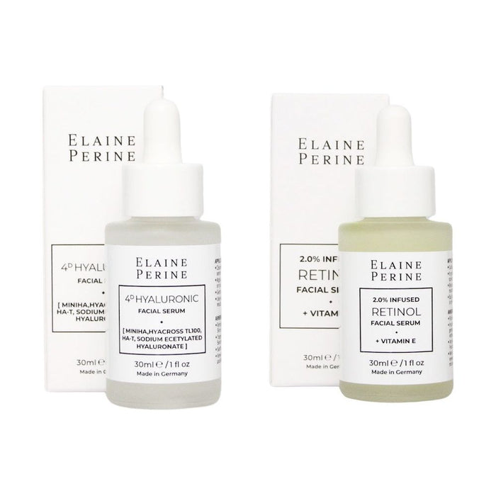 Elaine Perine® - Anti Aging - Hyaluronic & Retinol Serum 2X 1 Fl Oz