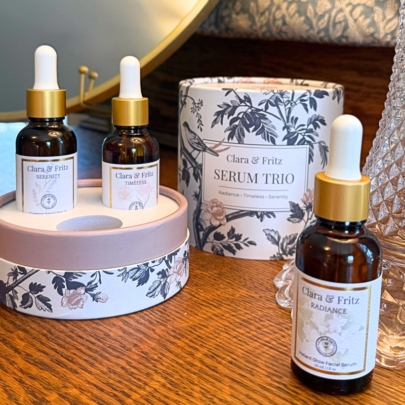 Clara & Fritz Tallow Shop The Serum Trio Serum or Oil