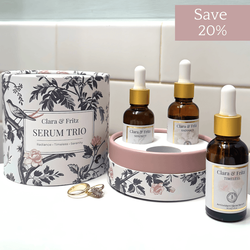 Clara & Fritz Tallow Shop The Serum Trio Serum or Oil White Smoke