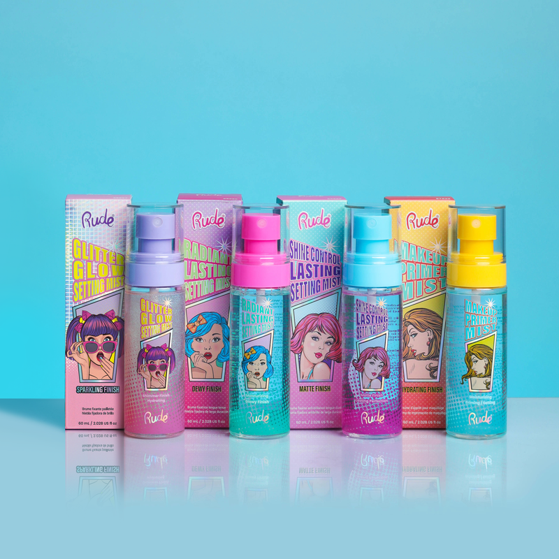 Rude Cosmetics Makeup Primer Spray Face Primer