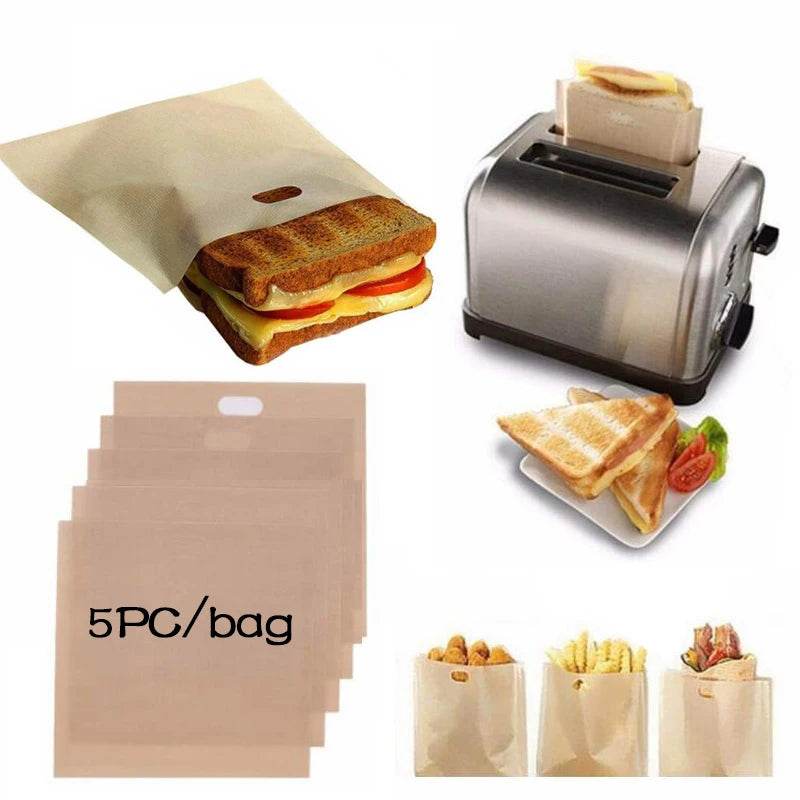 SmartPursue™ Reusable Toaster Bags Food Storage