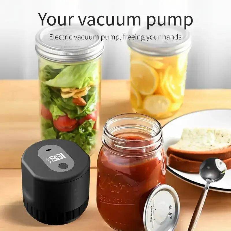 SmartPursue™ Vacuum Sealing Machine Mason Jar Vacuum Sealer Electric Vacuum Sealing Machine Kit