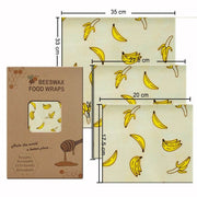 SmartPursue™ Eco-Friendly Reusable Food Wraps beeswax food wraps