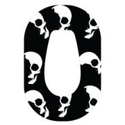 Peelz Shadow Skulls Dexcom G6 Patch Tape - Pump Peelz Patch Medical Tape