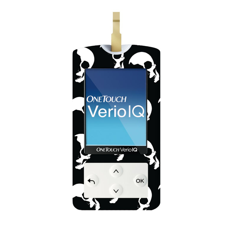 Peelz Shadow Skulls for OneTouch Verio IQ Glucometer Peelz/Stickers