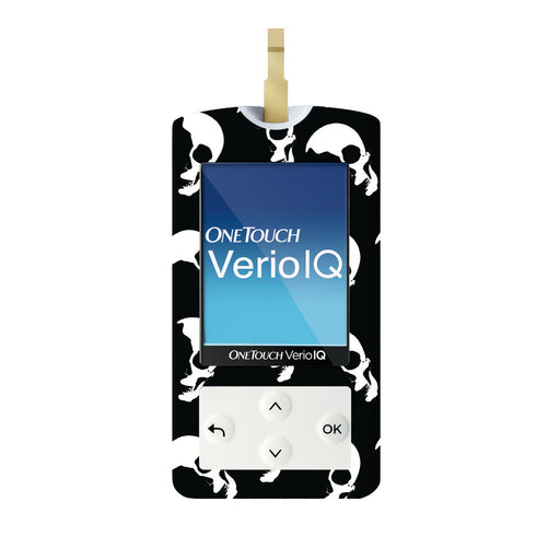 Peelz Shadow Skulls for OneTouch Verio IQ Glucometer Peelz/Stickers