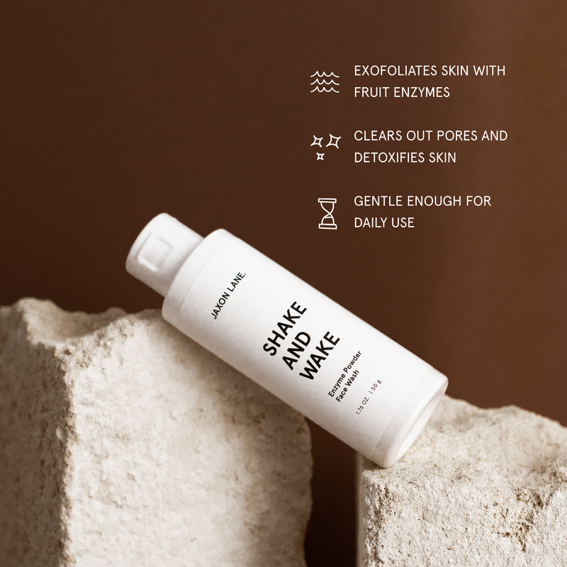 JAXON LANE Shake And Wake - Exfoliating Enzyme Powder Cleanser face wash