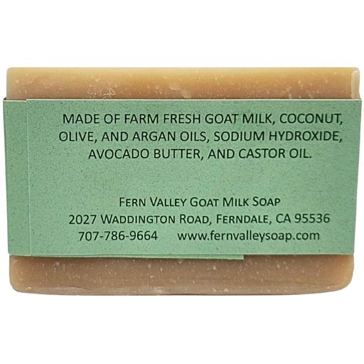 Fern Valley Soap Handmade Goat Milk Shampoo Bar |  Argan Oil & Avocado Butter | Fragrance-Free Goat Milk Soap