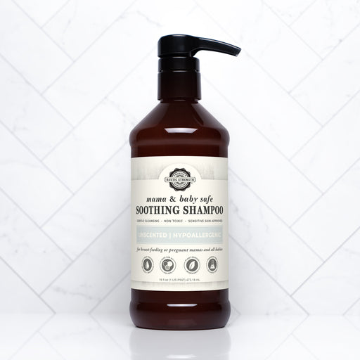 Rustic Strength Soothing Shampoo | Mama + Baby Safe Shampoo