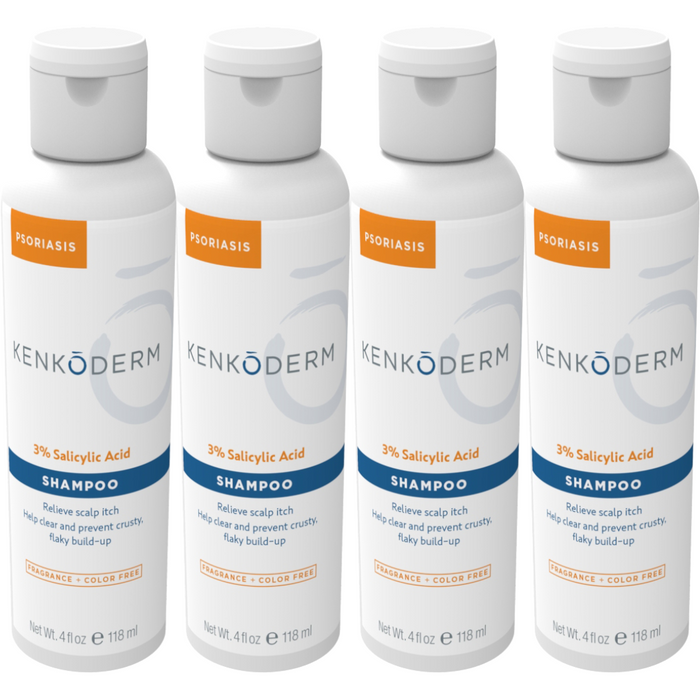 Kenkoderm Psoriasis Therapeutic Shampoo - 4 oz Bottle