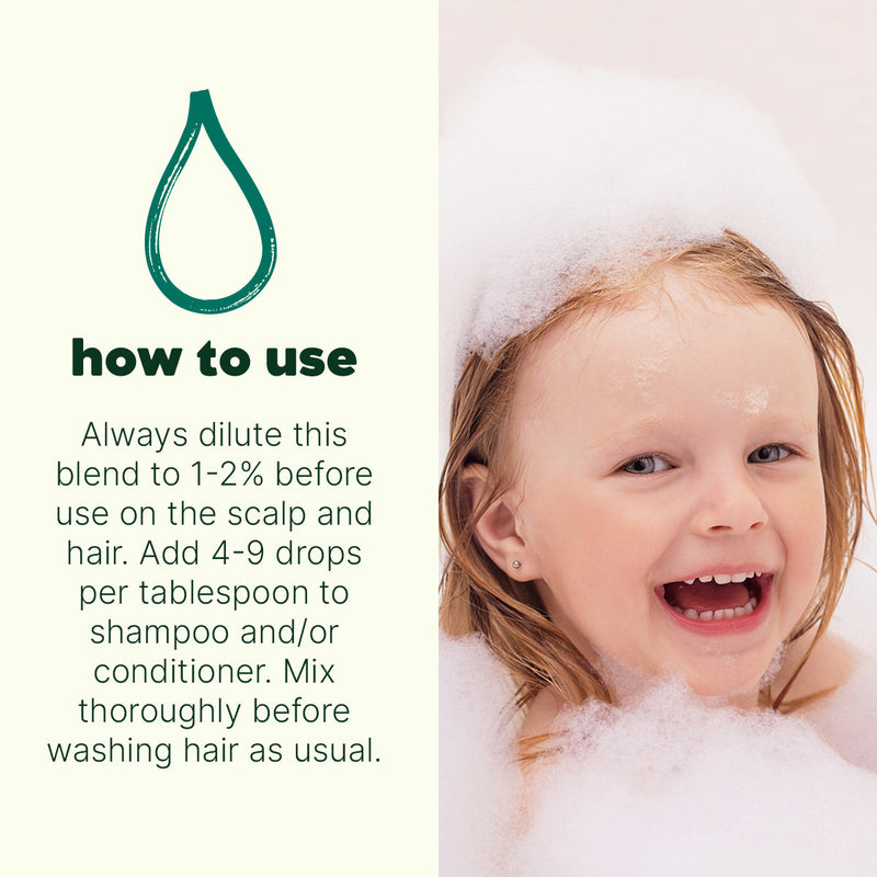 Plant Therapy Shampoo Booster Essential Oil Blend Hair & Skin Care