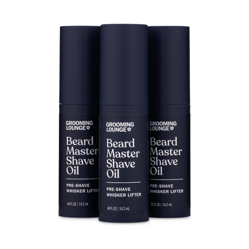 Grooming Lounge Grooming Lounge Beard Master Shave Oil 3 Pack (Save $10) Shaving Oils