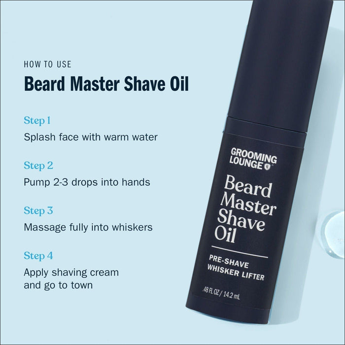 Grooming Lounge - Grooming Lounge Beard Master Shave Oil 0.48oz