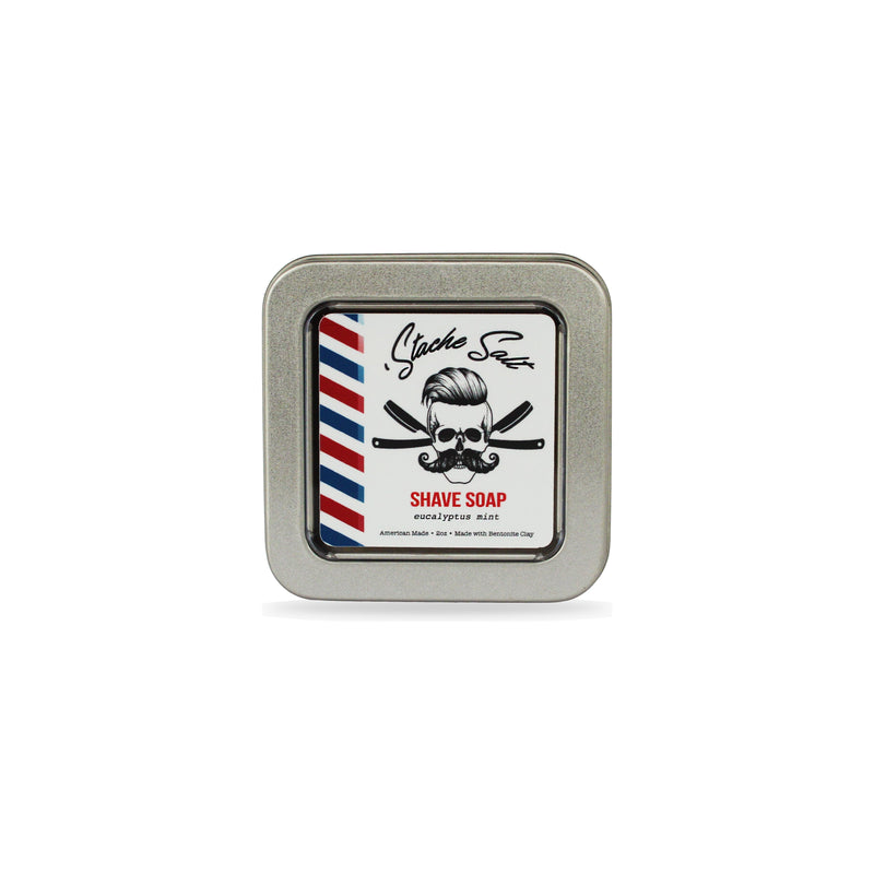 Stache Salt Moustache Wax Shave Soap Shave Soap
