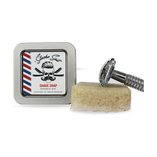Stache Salt Moustache Wax Shave Soap Shave Soap