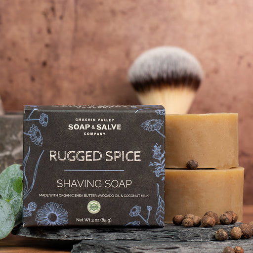 Chagrin Valley Soap & Salve Shaving Soap: Rugged Spice Shaving Soap
