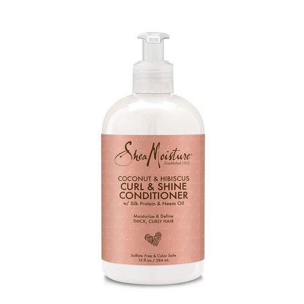 Mill's Beauty Supply Shea Moisture Coconut & Hibiscus Curl & Shine Conditioner Hair Conditioner