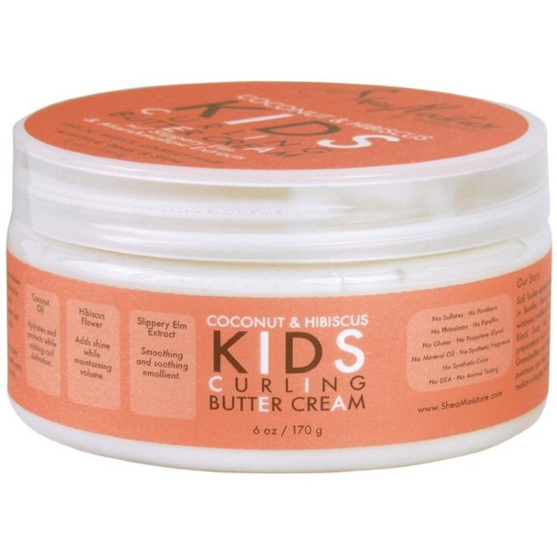 Mill's Beauty Supply Shea Moisture Coconut & Hibiscus Kids Curling Butter Cream Hair Conditioner