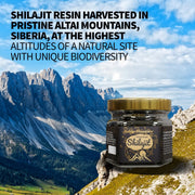 SiberianGreen.com Golden Mountains Shilajit Resin 100g: Pure Altai Mountains Shilajit by Siberian Green Body Wash