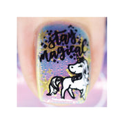 UberChic Beauty Unicorn Love-02 Stamping Plate