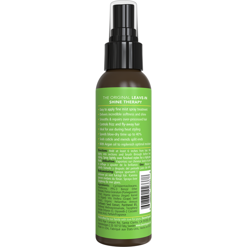 DermOrganic Official Shop Shine Therapy Dry Shine Spray Treatments