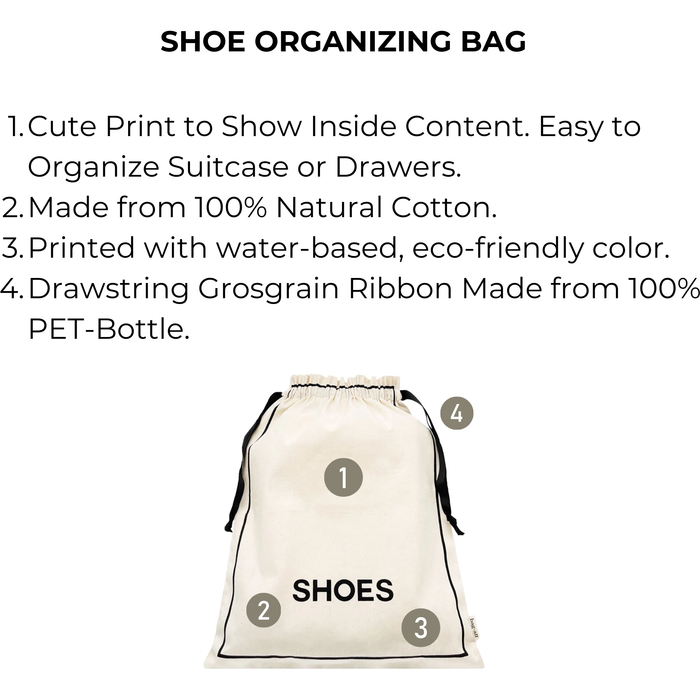 Bag-All - Shoe Organizing Bag, Cream