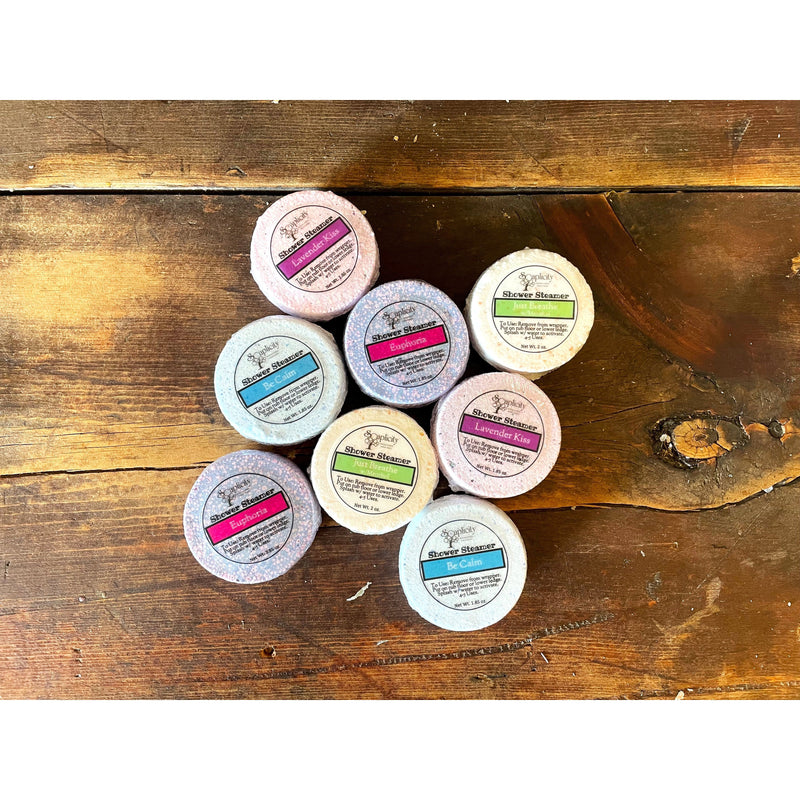 Soaplicity Shower Steamer Assorted Set of 8 Shower Steamers