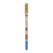 KOH-I-NOOR Beauty USA Sicily Soft Natural Bristles Toothbrush by Lavorati a Mano Toothbrush Gray Green,Brown,Blue,Navy