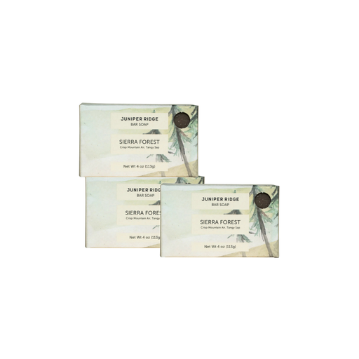 Juniper Ridge Sierra Forest Bar Soap 3-Pack Bar Soap