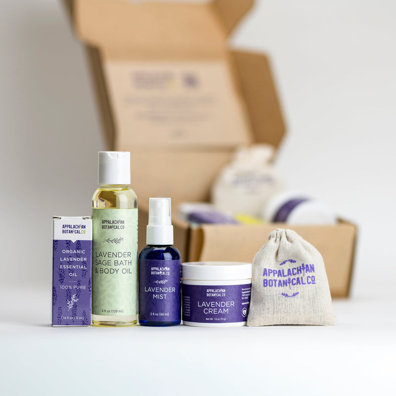Appalachian Botanical Co. Signature Lavender Collection Bath & Body Gift Sets