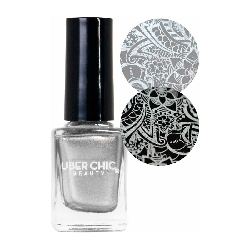 UberChic Beauty Silver Palace - Stamping Polish Stamping Polish