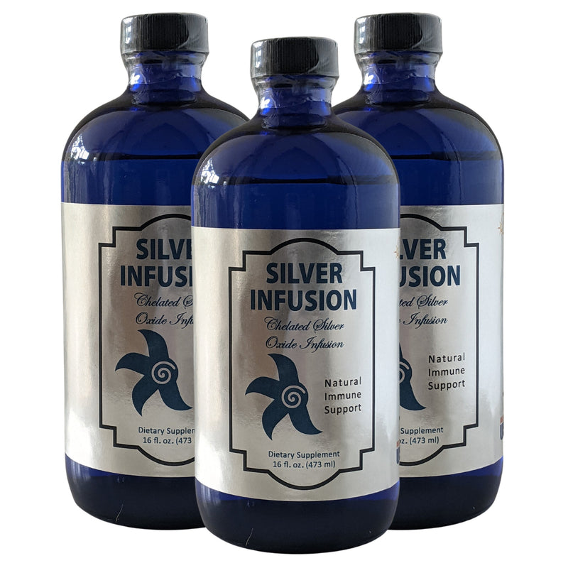 3rd Rock Essentials Silver Infusion 150 PPM Silver Oxide Dietary Supplement