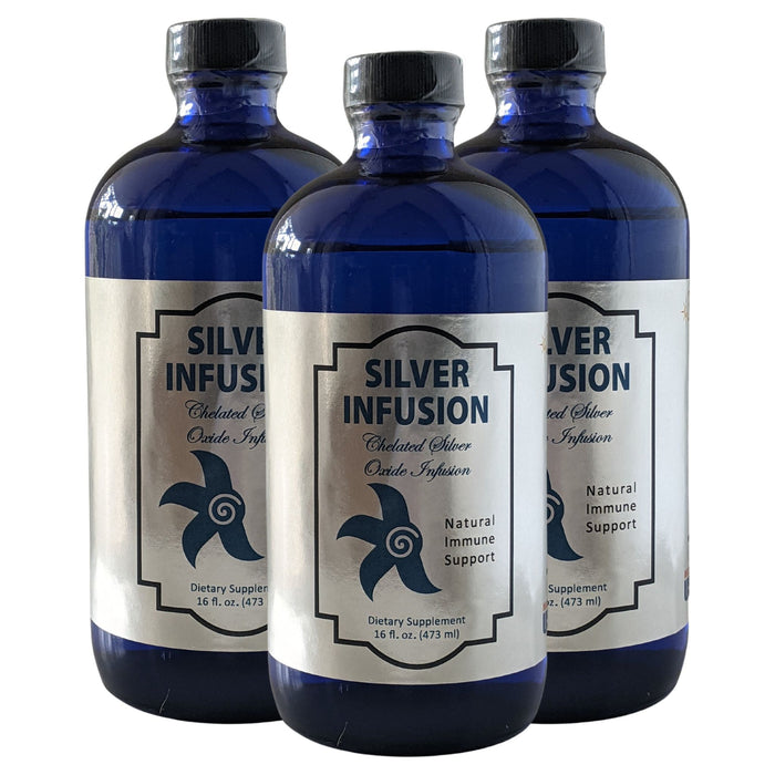 3Rd Rock Essentials Silver Infusion 150 Ppm Silver Oxide Dietary Supplement